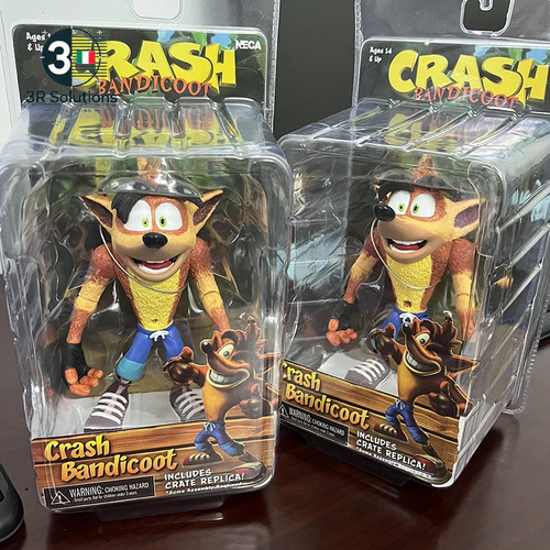 Crash bandicoot action figure - action,
