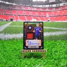 Edin Dzeko Panini Obsidian 2021/2022 Match Worn Relic Auto /20