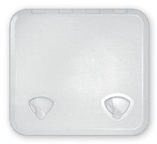 Sportello per barca in ABS per gavone, bianco varie misure, per gommone, nautica