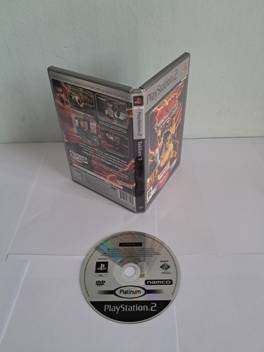 Tekken ps2 platinum sony - platinum,