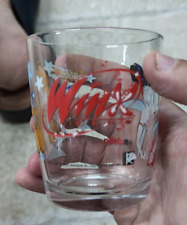 BICCHIERE NUTELLA WINX MUSA BLOOM FERRERO VERRE GLASS RARO DA COLLEZIONE