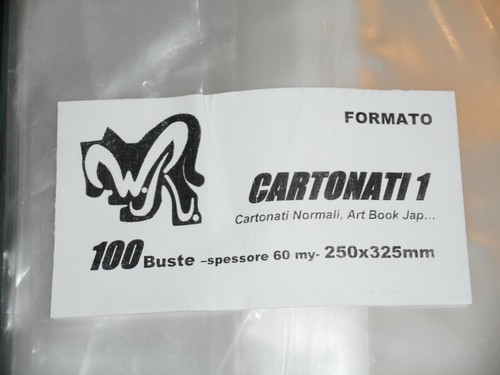 100 buste cartonati 1 - 100, 1"