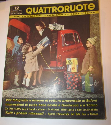 Quattroruote dicembre 1960 - quattroruote,