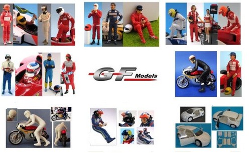 Models resin drivers rally - models,