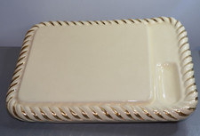 Plat à Fromages en Faience