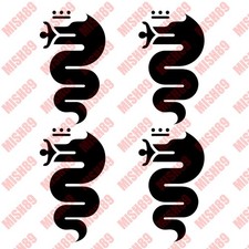 Alfa Romeo logo Sticker Racing