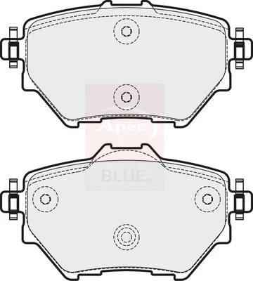 Set pastiglie freno - , adatte