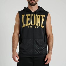 LEONE SMANICATO CON CAPPUCCIO