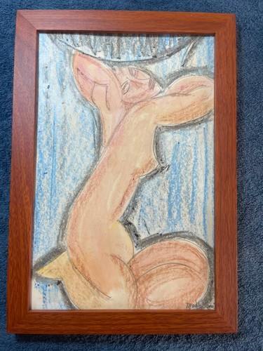 Modigliani disegno carta - disegno,