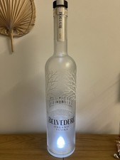 Belvedere Methuselah 6L Empty Light Up Vodka Bottle With Pourer