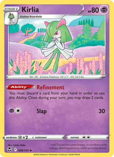Kirlia tempesta argento 68 - kirlia,