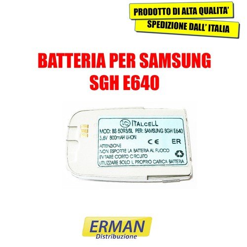 Batteria per samsung sgh - samsung, e640