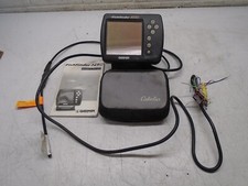 W4 Garmin Fishfinder 160 ecoscandaglio barca marina sonar fish finder e manuale