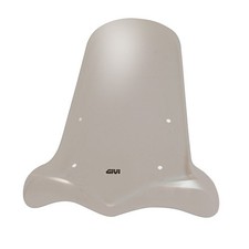 GIVI Parabrezza Trasparente 60x67xm (HxL) per Yamaha Cygnus X 125 (07-15)