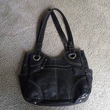 Borsa tignanello pelle - pelle, nera