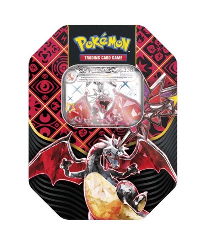 Charizard tin collezione - ex,
