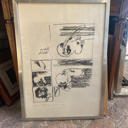 Quadro matita carta - matita, su
