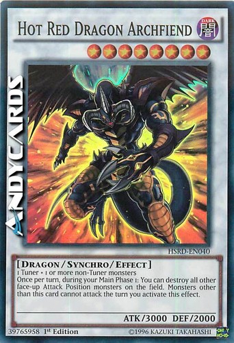 Hot red dragon - dragon, archfiend