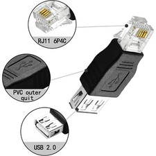 1pz adattatore rj11 6p4c - rj11,