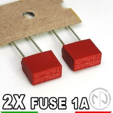 2X FUSIBILI 1A 250V Fusibile 392 Rettangolare