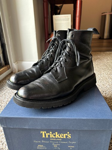 Trickers burford nero - -,