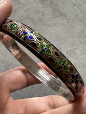 Vintage silver enamel - vintage,