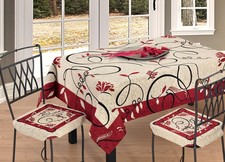 Copritavolo Salotto/Cucina Cinigliato Lavorazione Jacquard Modello Gold