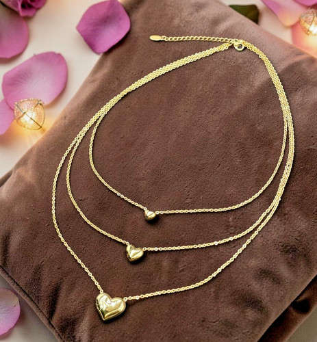 Collana donna tripla - tripla, in