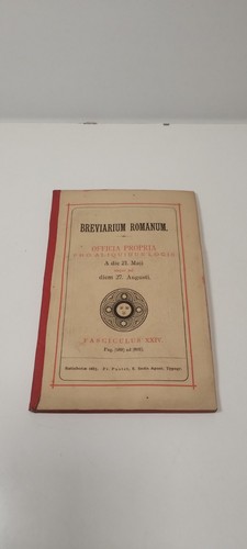 Breviarium romanum officia - breviarium,