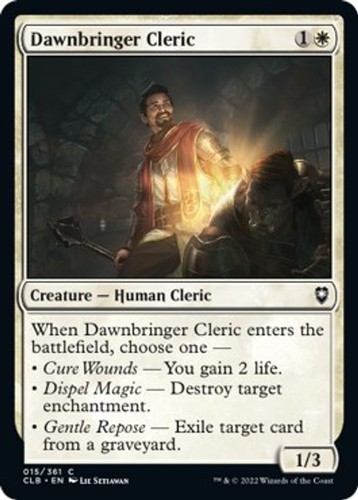 Dawnbringer chierico clb - chierico, [clb
