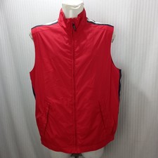 Articolo e4136 smanicato uomo Paul&Shark rosso, taglia XL, ascelle 64cm, spalle