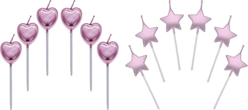 Candele per torte forma - candele, a
