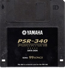 Disco dati Yamaha PSR-340 con