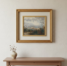 Dipinto olio su tavola 24X30