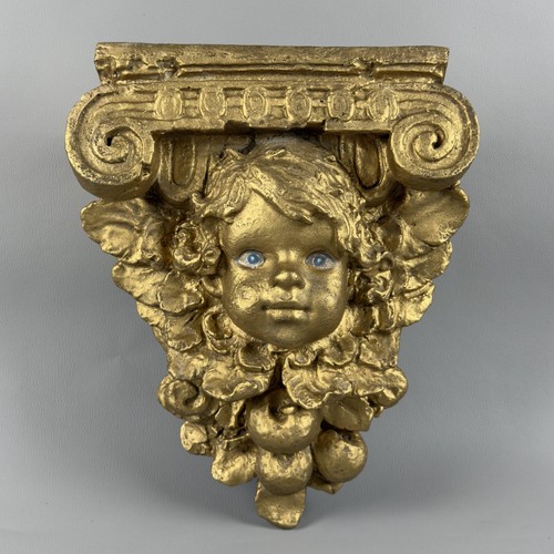 Grande mensola putto cherubino - grande,