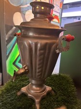 samovar antico In Buone Condizioni In Peltro Come Da Foto