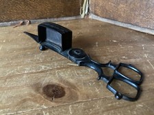 Antique Cast Iron Candle