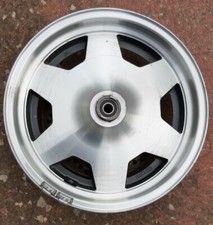 CERCHIO RUOTA ANTERIORE ARGENTO SUZUKI BURGMAN 250/400 1° MODELLO 1998 AL 2002