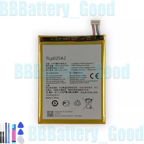 Batteria per alcatel - 2, 5.0