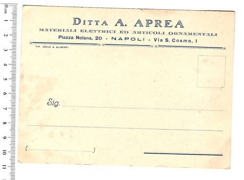 Cartolina aprea mat - a.,