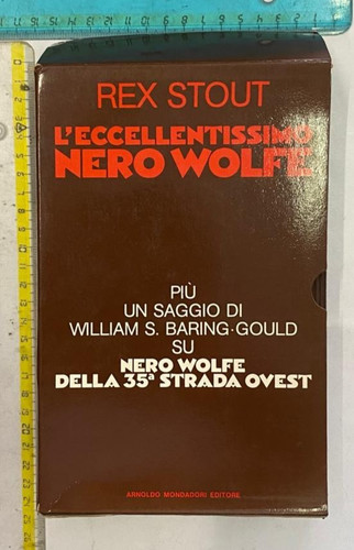 Eccellentissimo nero wolfe - l'eccellentissimo,