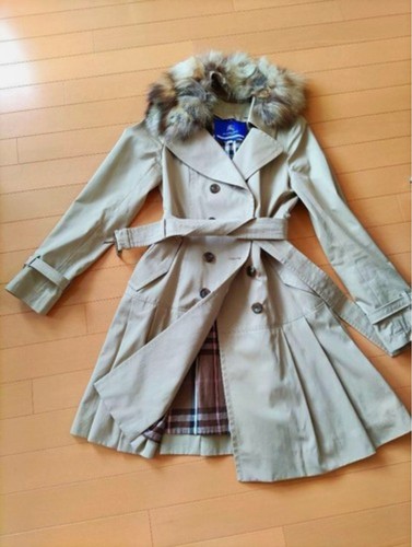 Burberry blue label beige long - label,