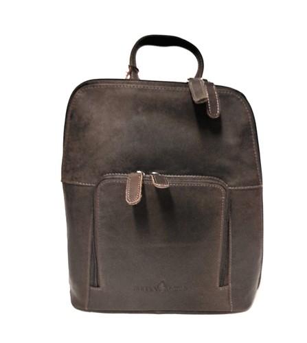 Zaino pelle porta - pelle, pc