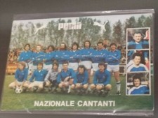 Cartolina Nazionale Cantanti Puma Mogol Tozzi Morandi Pupo etc