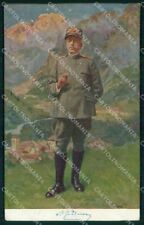 WW1 WWI Militari Generale Luigi Cadorna Zoppi FORI cartolina KF5897
