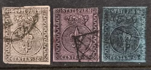 1852 parma giglio borbonico - parma,