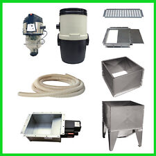 Aspiratore pellet CARE-PLUS per caldaie a biomassa con cuscinetto pellet serbatoio pellet 