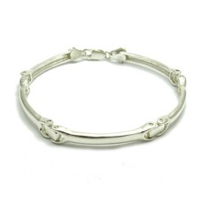 Bracciale uomo argento