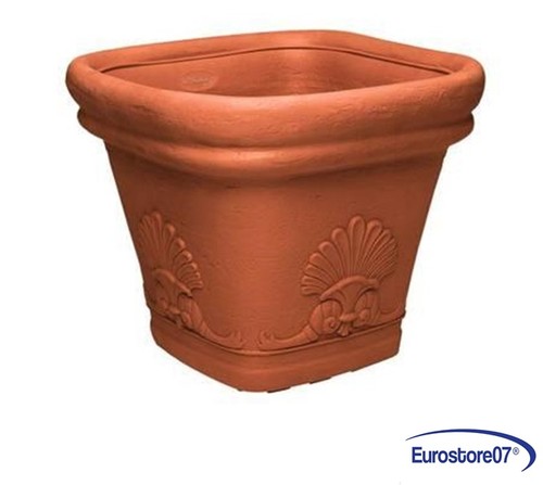 Vaso zeus quadro - festonato, in
