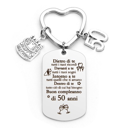 Portachiavi compleanno regalo - compleanno,